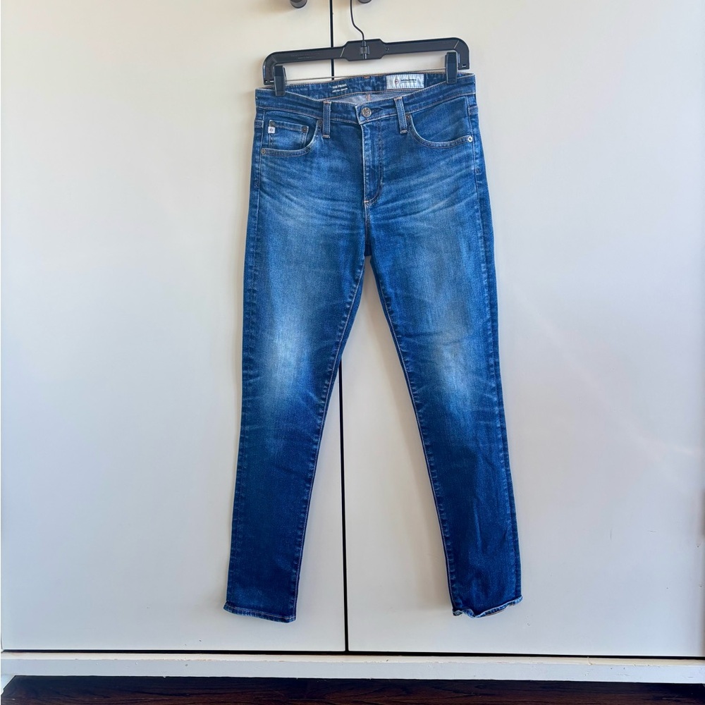 Ag Adriano Goldschmied Blue Skinny Jeans